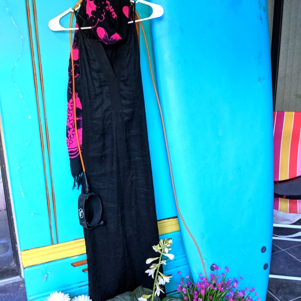 J.Crew Linen Maxi Dress, XXS (runs big), Black
